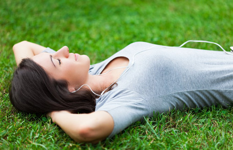 naturopathic healthcare woman resting